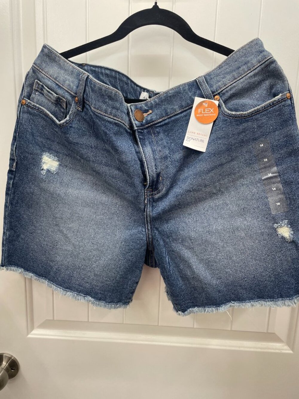 New Lane Bryant Signature Boyfriend Fit Shorts Size 14W
